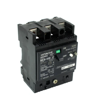 Disyuntor Hitachi MEB-50E, 3 polos, 25A Foto 1 de 4