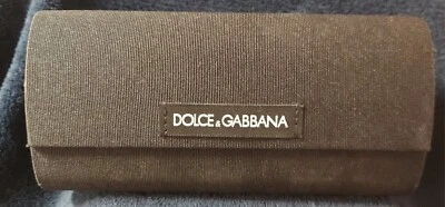 DOLCE & GABBANA Sunglass Case Flap Magnetic Case Black Glasses  - Image 1 of 4