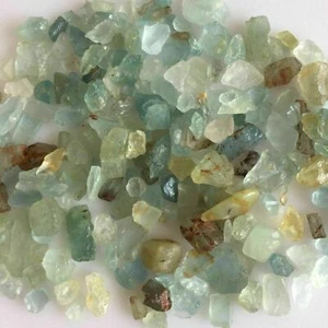 100 Cts Scoop Natural Untreated Aquamarine Rough Lot Loose Gemstone 1 - Picture 1 of 6