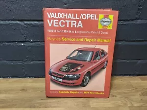 NEW - Haynes Manual 3396 - Vauxhall/Opel Vectra, 1995 to 1999, petrol & diesel - Picture 1 of 4