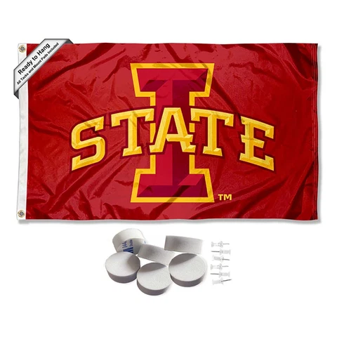 Iowa State Cyclones Large Logo Tapestry Banner Cover