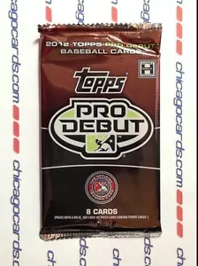 2012 Topps Pro Debut HOBBY Pack (Didi Gregorius Manny Machado SP/Logo Cap/1of1)? - Picture 1 of 12