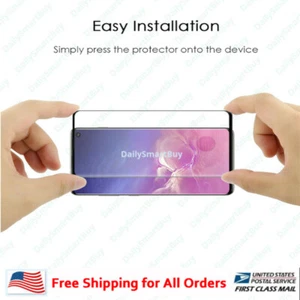 Tempered Glass Screen Protector For Samsung Galaxy S10 S10e S10Plus - Picture 1 of 1