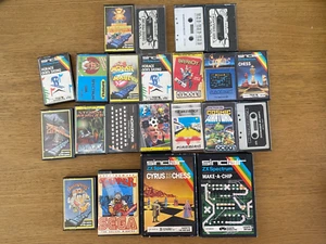 22x Sinclair ZX Spectrum Cassette Tape Spiele Konvolut Lot - Bild 1 von 2