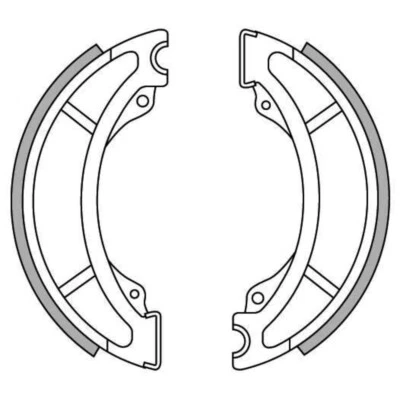 Zapatas de freno delanteras aptas para Yamaha YZ490 1982  Foto 1 de 2