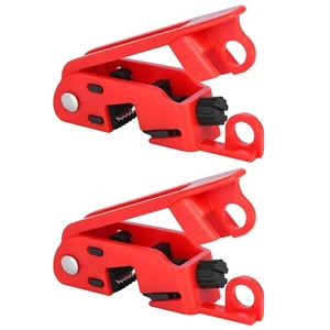 RealPlus Circuit Breaker Lockout, Lockout Tagout Breaker Lock, Pack of2 - Picture 1 of 7