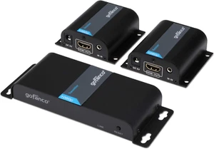 130Ft 1080P 1X2 2 Port HDMI Extender Splitter over Cat5E/Cat6/Cat7 Ethernet Cabl - Picture 1 of 7