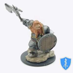 Dwarf Male Fighter - Icons of the Realms Premium Figures W5 D&D Miniature NIB