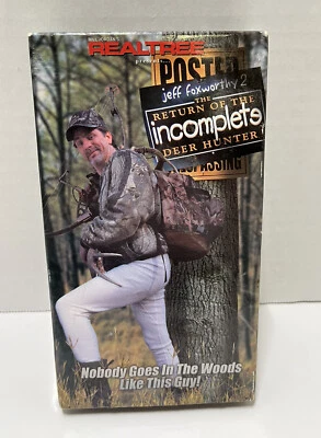 Jeff Foxworthy 2 Return of the Incomplete Deer Hunter (VHS, 2001) Realtree - Image 1 of 4