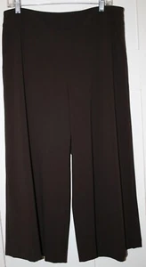 Bloomingdale's Women's Skirt Pants Wide Leg Brown Size 14 - Picture 1 of 7