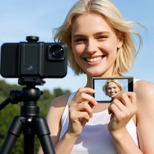 Portable Screen For Smartphone Selfie And Live Streaming - Zdjęcie 1 z 19