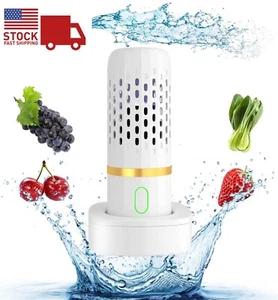 Fruit and Vegetable Washing Machine,Fruit Cleaner Device,Portable Fruit Purifier - Picture 1 of 5