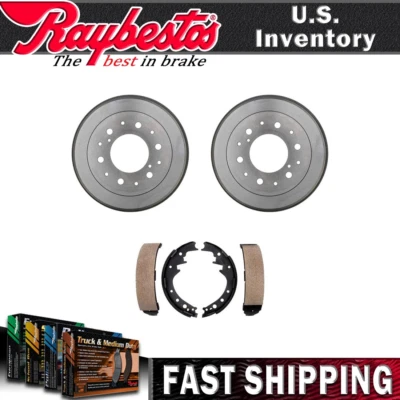 Kit trasero Raybestos tambores de freno y zapatas de freno para Toyota 4Runner 1985 1984 Foto 1 de 4
