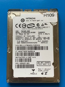 APPLE HITACHI HTS543232L9A300 P/N: 0A57297 MLC: DA2663 320GB - THAILAND 0A90002