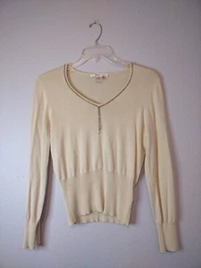 Nine & Company Women's Sweater Tapered Waist Size Large - Picture 1 of 10