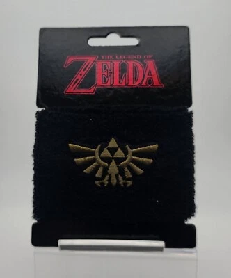 The Legend of Zelda Triforce Nintendo Sweatband Pulsera Caja de botín Juegos Foto 1 de 2