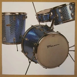 POP-KARD feat. TRIXON DRUM KIT , 15x15cm greeting card abw - Picture 1 of 1