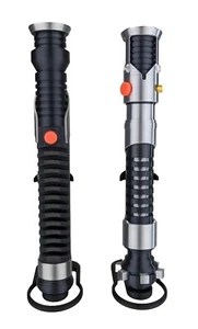 Qui-gon Jin & Obi Wan Kenobi Light Saber Prop Replicas Star Wars Cosplay - Picture 1 of 11