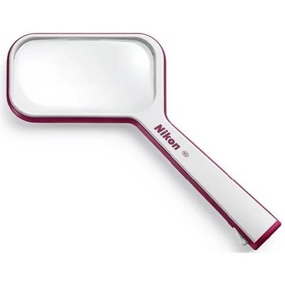 Nikon Reading Magnifier S1-4D (1.5x) Square type Blue Red - Image 1 of 2