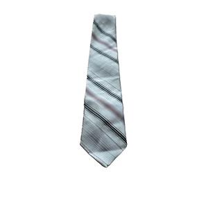 Sears Fashion Collection Mens Tie Gray Polyester Vintage 90s One Size - Picture 1 of 4