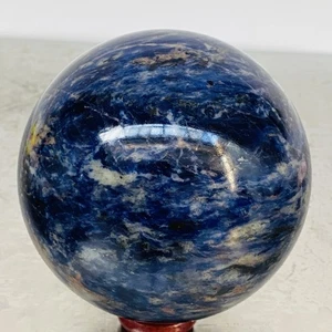 Esfera de bola de sodalita azul cristal curativo piedra preciosa natural cuarzo 1760G - Imagen 1 de 12
