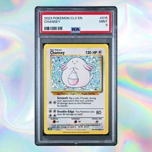 Pokemon Chansey PSA 9 MINT Trading CARD GAME CLASSIC 2023 CLV 015 Englisch - Bild 1 von 2