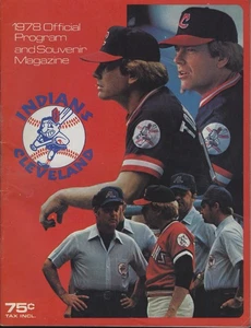 1978 Baltimore Orioles @ Cleveland Indians Program/Scorecard - Murray Palmer HOF - Picture 1 of 3