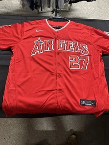 Mike Trout Angels Stitched Jersey XXL NWT - Picture 1 of 5