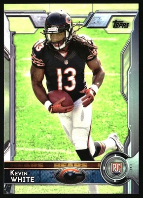 Kevin White RC 2015 Topps #401 Chicago Bears Foto 1 de 2