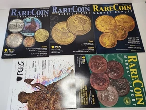 PCGS Magazine Lot of 5 Rare Coin Market Report - Picture 1 of 8