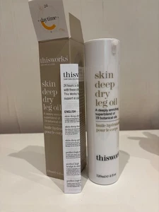 This Works Skin Deep Dry Leg Oil , 150 Ml - Body Oil for Dry Skin - - Picture 1 of 3