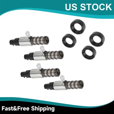 4 Camshaft Timing Solenoid Valve VCT VVT For Lincoln Ford F-150 2017-24 3.5/5.0L - Image 1 of 4