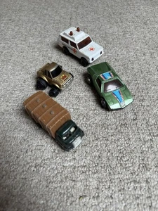 Vintage 1960s 70s Made In Hong Kong Friction Driven Car Job Lot Jaguar Etc Etc - Picture 1 of 8