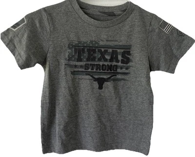 NEW Texas Longhorns OHT Toddler Tee 3T by Colosseum Heather Gray NCAA  - Image 1 of 4