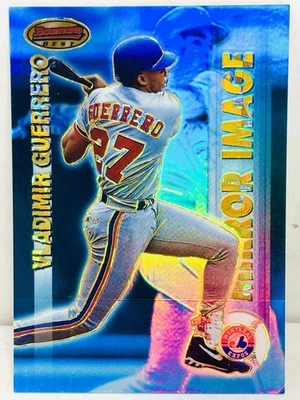 Bowmans Best Vladimir Guerrero Carlos Beltran 1999 imagen espejo refractor atómico Foto 1 de 2