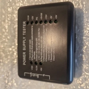 ATX Zasilacz Tester Checker LED do zasilacza ATX SATA HDD Miernik Pomiar do PC - Zdjęcie 1 z 5