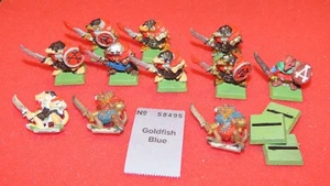 Games Workshop Skaven Warriors x10 Swords Games Workshop Warhammer Quest Clanrat - Foto 1 di 7