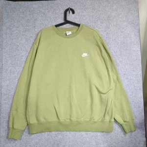 Nike - Herren Sportswear Fleece Crewneck Top Sweatshirt Gr. XL - Olivgrün - Bild 1 von 7