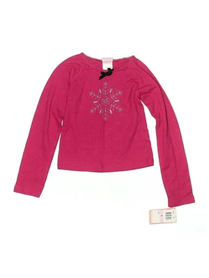 NWT Nannette Girls Pink Long Sleeve T-Shirt 6 - Image 1 of 2