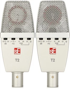 sE Electronics T2 Large-diaphragm Condenser - Matched Pair - Picture 1 of 6