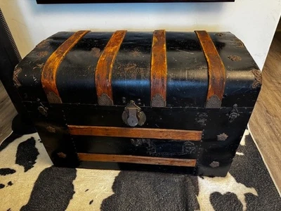 Винтажный пароварка багажник - Изображение 1 из 4