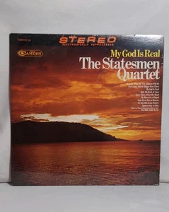 The Statesmen Quartet My God Is Real Southern Gospel Music LP Vinyl Record  - Bild 1 von 6