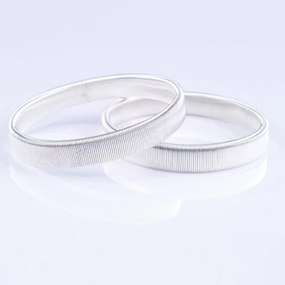 Camisa masculina feminina manga suportes braçadeiras de metal prende liga elástica proibição - Imagem 1 de 4