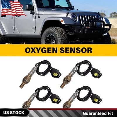 4PCS Upstream & Downstream Oxygen Sensor O2 Sensor For 2001-2018 Jeep Wrangler - Image 1 of 4