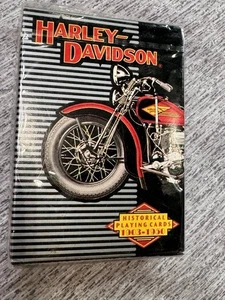 1997 Harley Davidson Motor Cycles Playing cards 1903-1950 Vintage - Picture 1 of 2