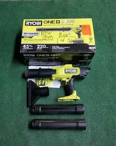 RYOBI Compact Blower HP 18V Brushless Cordless 220CFM 140 MPH (Tool Only) New OB - Picture 1 of 14