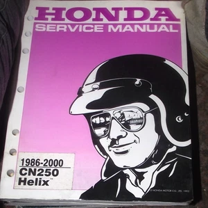 Honda CN250 Helix Scheckheft 1986-2000 - Bild 1 von 1
