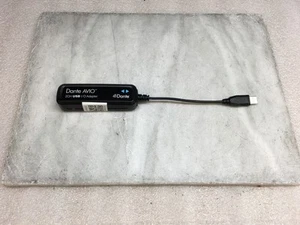 Adaptateur E/S USB 2CH Audinate Dante AVIO - Modèle ADP-USB-AU-2X2 - Photo 1/7