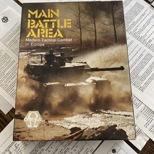 Área de batalla principal: combate táctico moderno en Europa juegos Omega 1985 100 % completo - Imagen 1 de 10