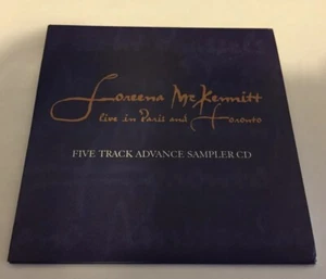 Loreena Mcketmitt Live In Paris And Toronto Cd 5 Tracks - Picture 1 of 2